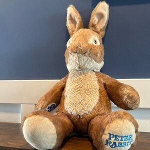 Build A Bear Peter Rabbit Easter stuffed plush. 20”. Retired. Preowned.